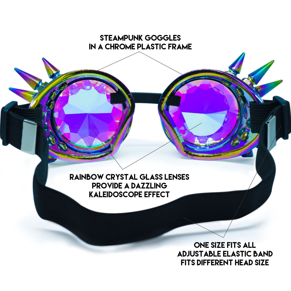 Steampunk Goggles and Kaleidoscope Glasses by SoJourner