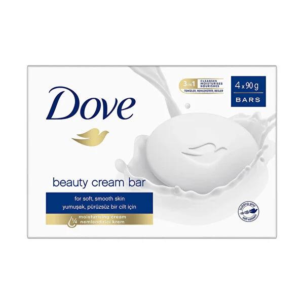 Dove Original Cream Bar Soap: Gentle, Moisturizing, & Sulfate-Free - Face, Hand & Body Cleanser - Dermatologist Recommended by Beauty Care Bag