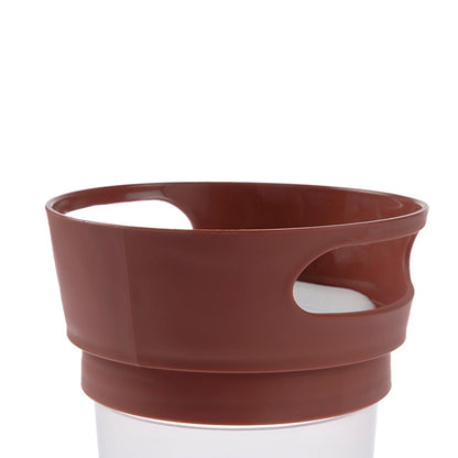 Babyjem Spill-Proof Snack Container for Kids - Antibacterial Fabric Cover, Easy to Use, Ideal for Travel and Daily Use by Beauty Care Bag