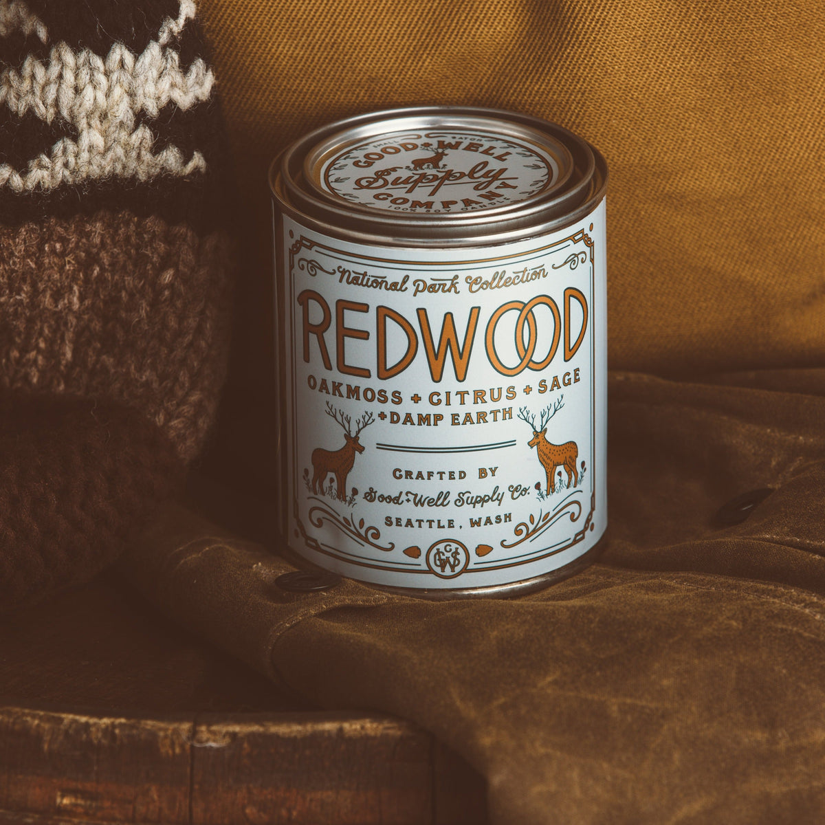 Redwood National Park Candle by Good & Well Supply Co.