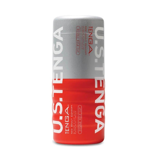 TENGA Double Hole CUP Ultra Size Male Masturbator by Beauty Care Bag