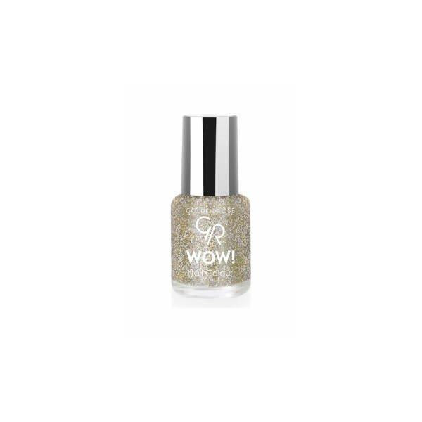 Golden Rose WOW Nail Color Glitter No:206 6ml by Beauty Care Bag