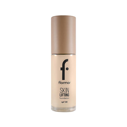 Flormar Anti-Aging Foundation Makeup - Natural Finish, SPF 30, Creamy Texture | Flormar Skin Lifting by Beauty Care Bag