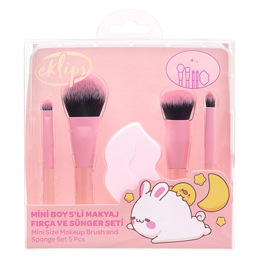 Eklips Character 4-Piece Brush & Sponge Set by Beauty Care Bag
