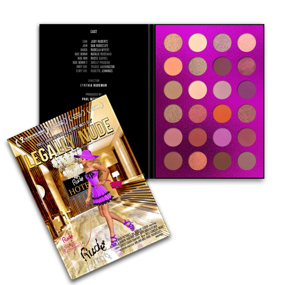 RUDE Legally Nude - 24 Eyeshadow Palette by Avera Group