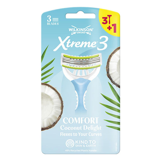 Wilkinson Sword Xtreme3 Comfort Coconut Delight 3-blade razor