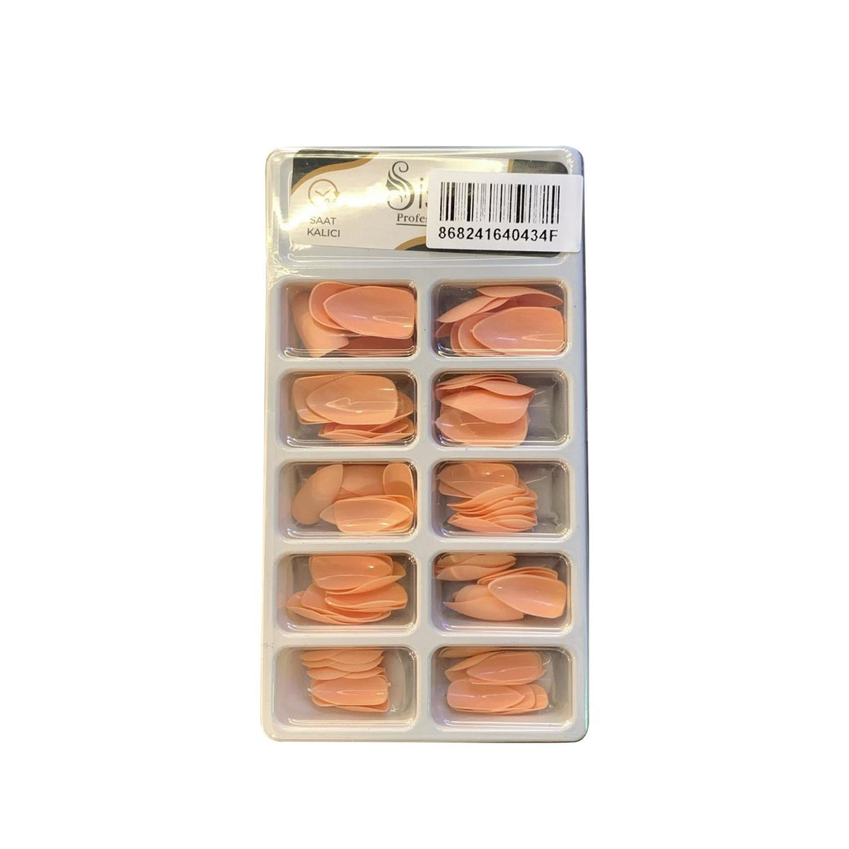 Sisa Professional Plastic Artificial Nail Tips - Durable & Long-Lasting Nail Enhancement for DIY Beauty Enthusiasts by Beauty Care Bag