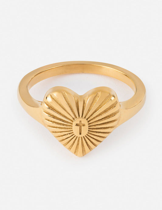Radiant Heart Ring by Elevated Faith