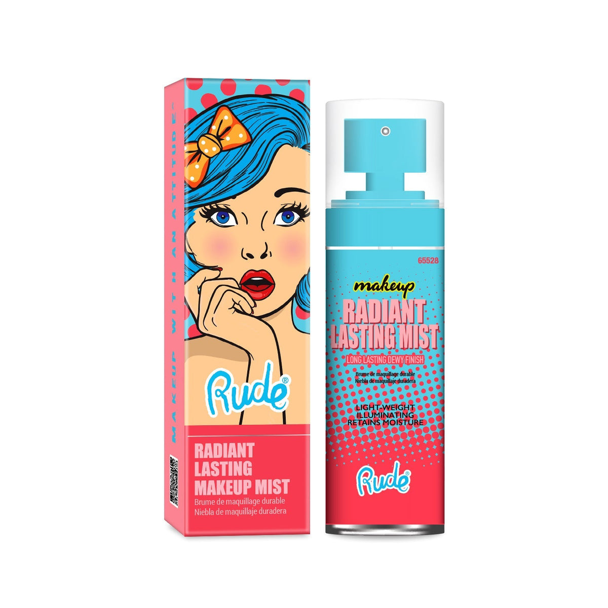 RUDE Radiant Lasting Makeup Mist by Avera Group