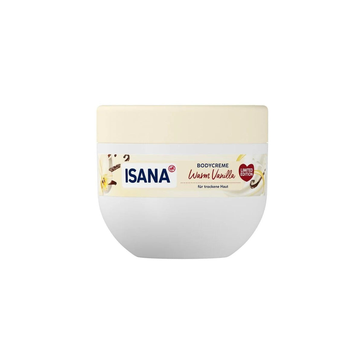 Isana Vanilla Body Cream for Dry Skin 500 ml by Beauty Care Bag