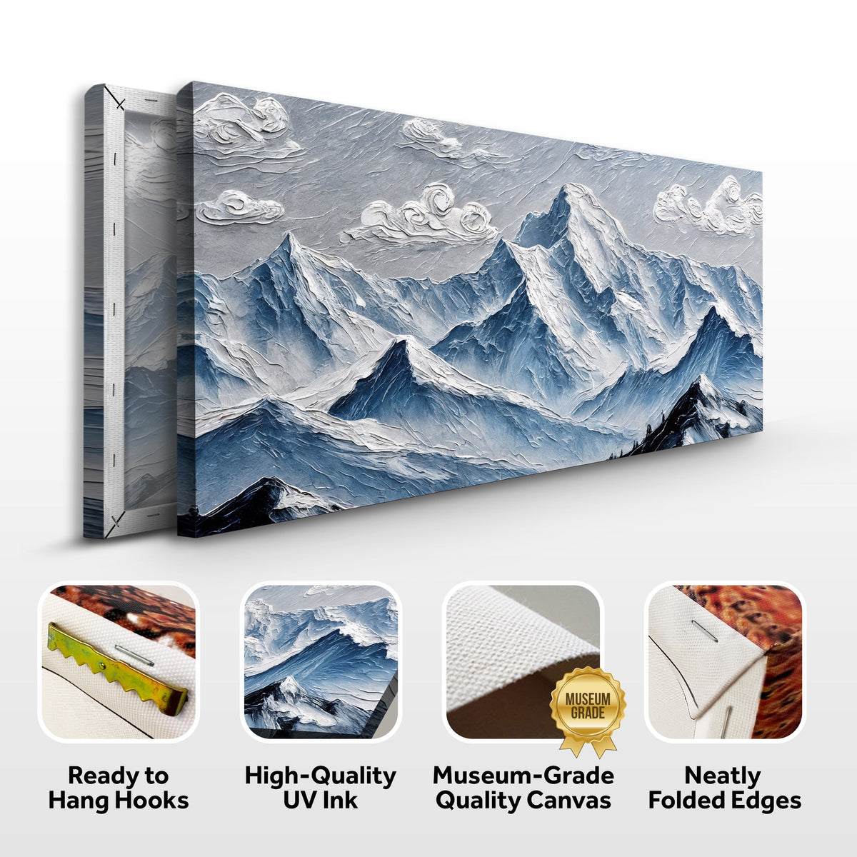Mountain Minimalist Wall Art by Tailored Canvases