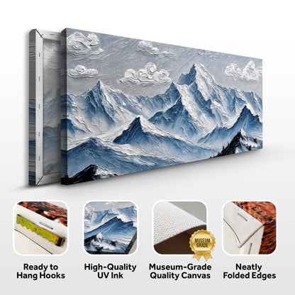 Mountain Minimalist Wall Art by Tailored Canvases