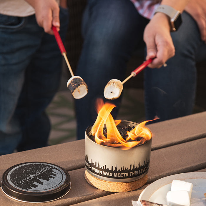 Portable Reusable Skewer 4 Pack by City Bonfires