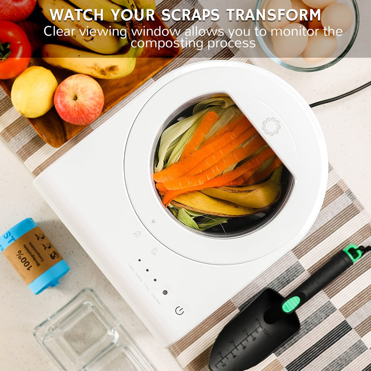 Revive V500 Electric Kitchen Composter, Visual Version by Airthereal