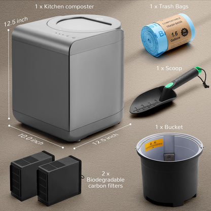 Revive V500 Electric Kitchen Composter, Visual Version by Airthereal