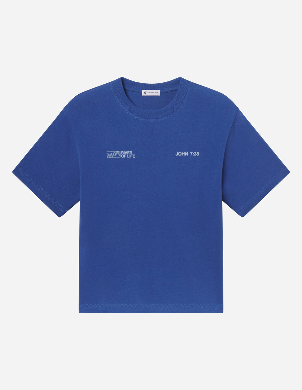 River of Life Heavyweight Tee by Elevated Faith