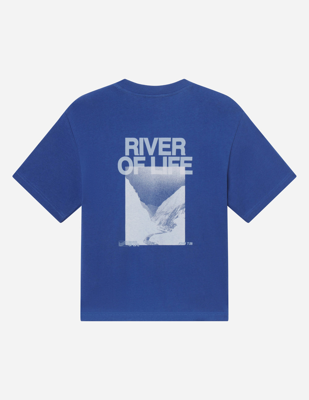 River of Life Heavyweight Tee by Elevated Faith