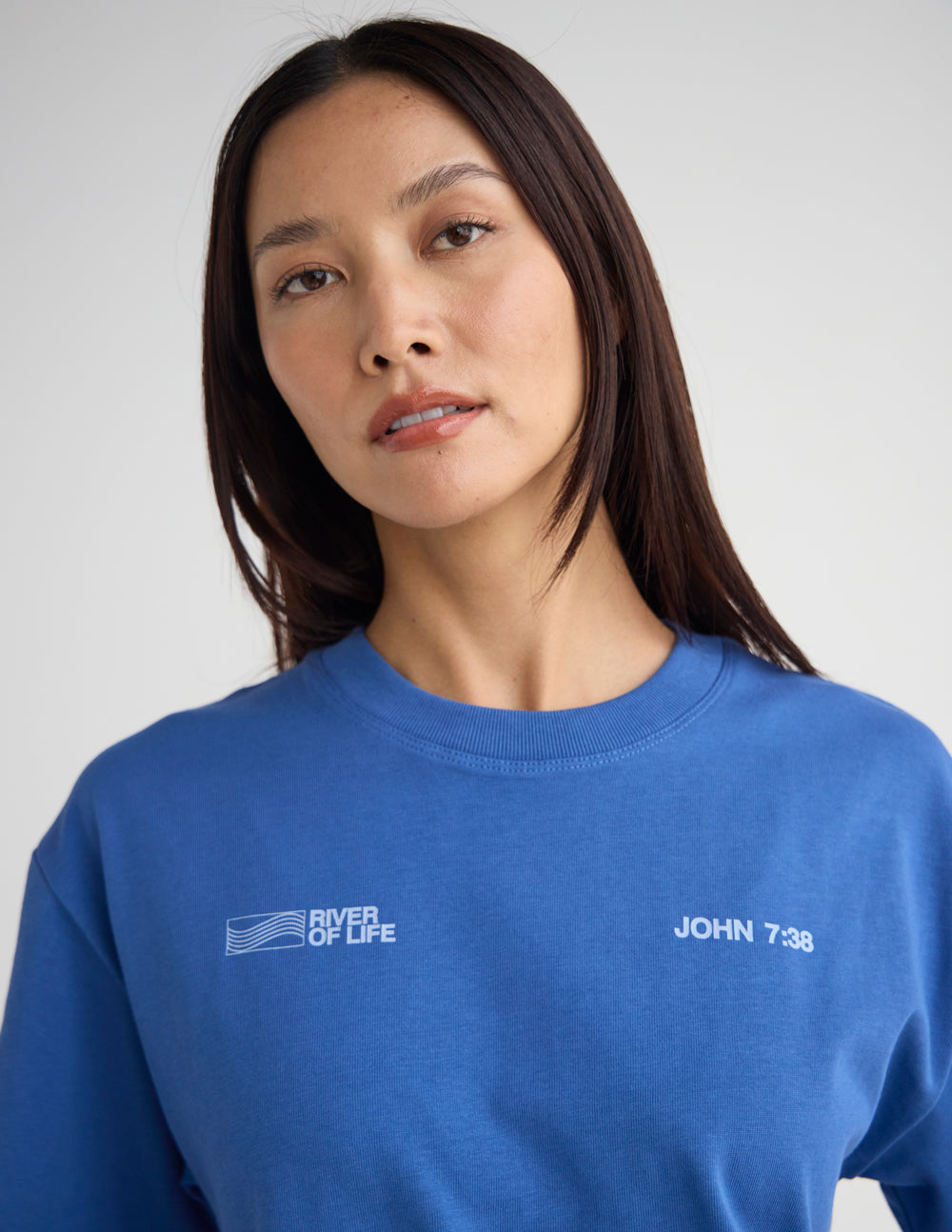 River of Life Heavyweight Tee by Elevated Faith