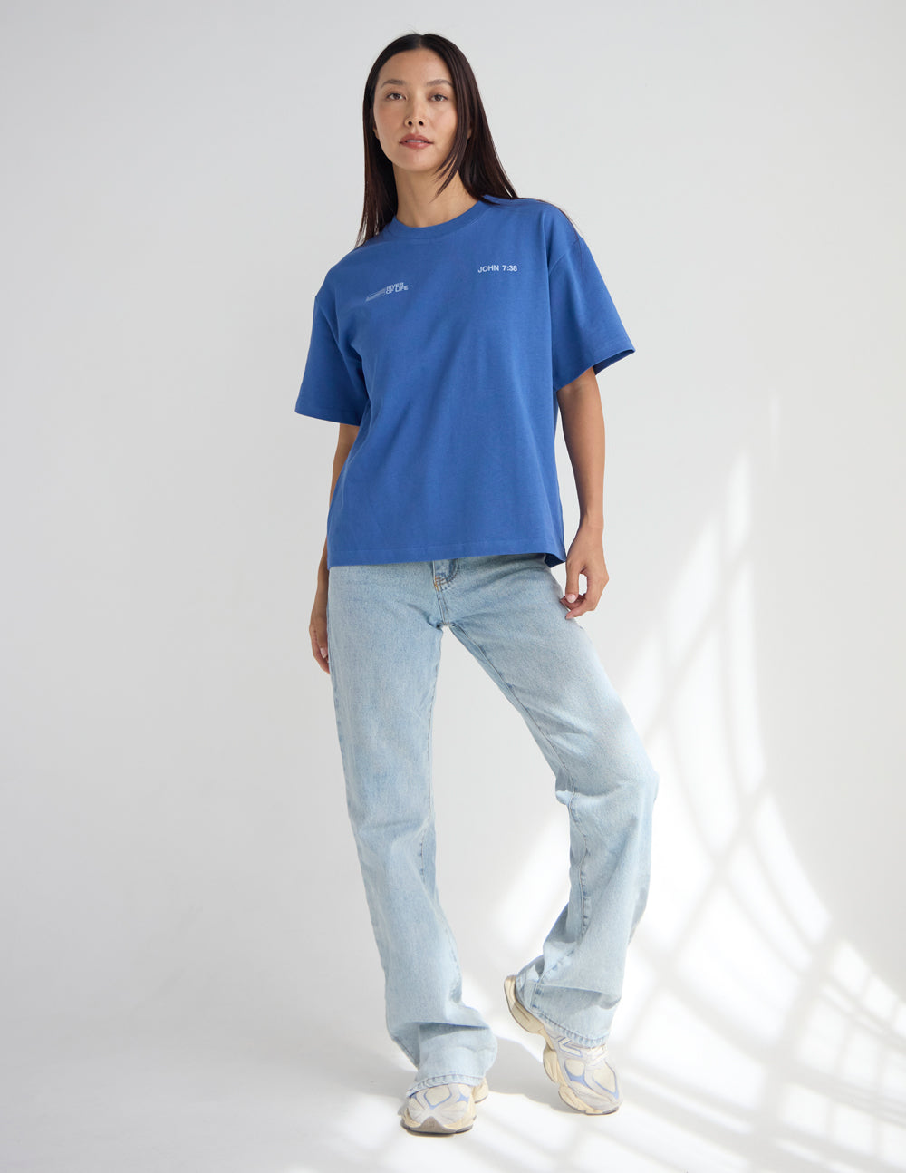 River of Life Heavyweight Tee by Elevated Faith