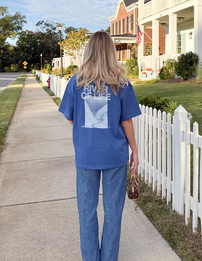 River of Life Heavyweight Tee by Elevated Faith
