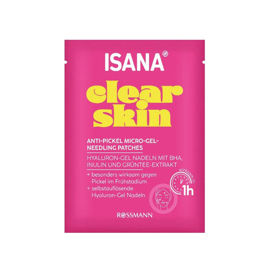 Isana Clear Skin Micro-Needle Blemish Patches 6 Count by Beauty Care Bag