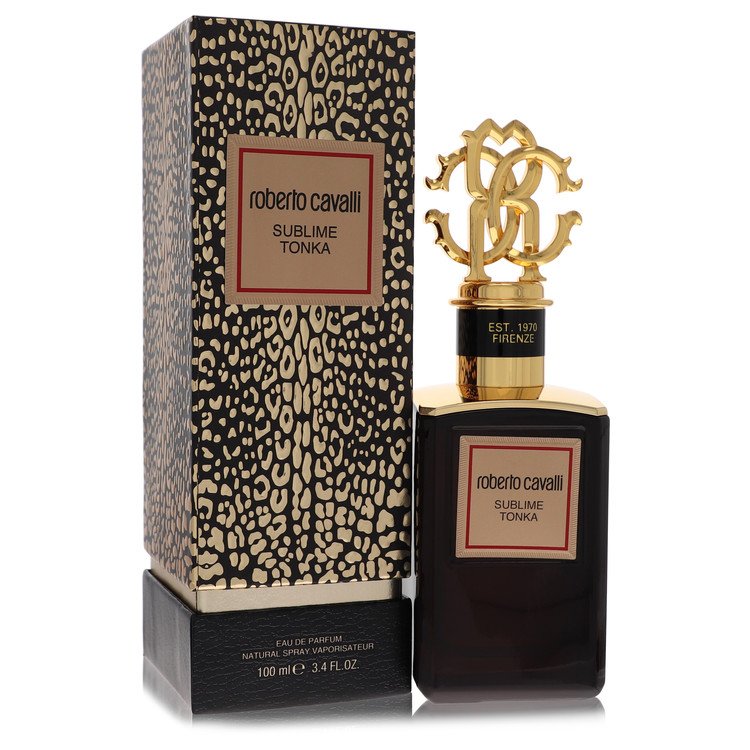 Roberto Cavalli Gold Sublime Tonka by Roberto Cavalli Eau De Parfum Spray 3.4 oz for Men by Avera Group
