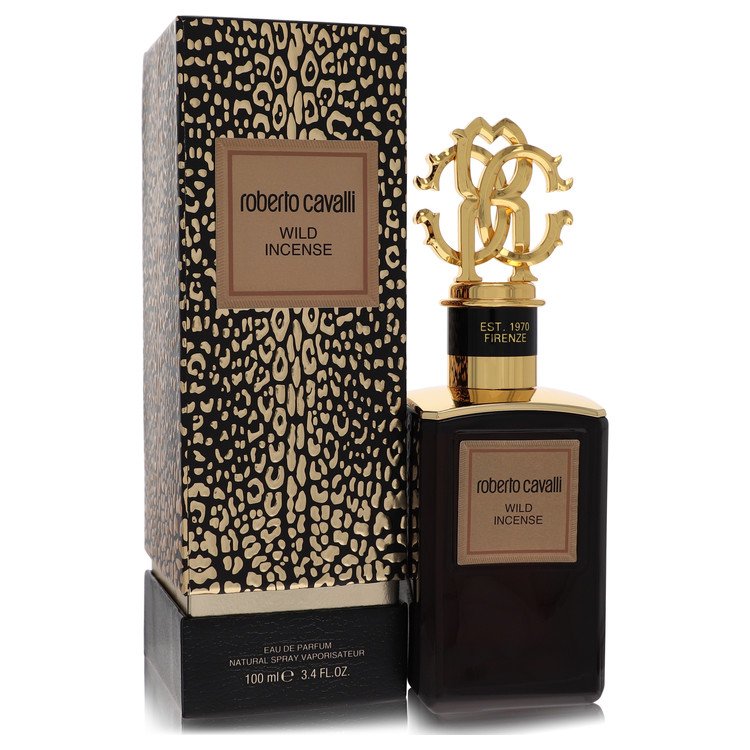 Roberto Cavalli Wild Incense by Roberto Cavalli Eau De Parfum Spray (Unisex) 3.4 oz for Women by Avera Group