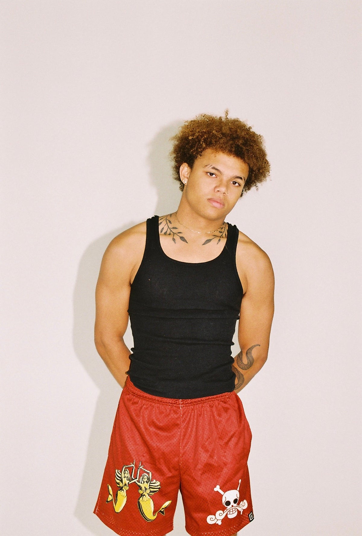 Roger anime mesh shorts – view 2