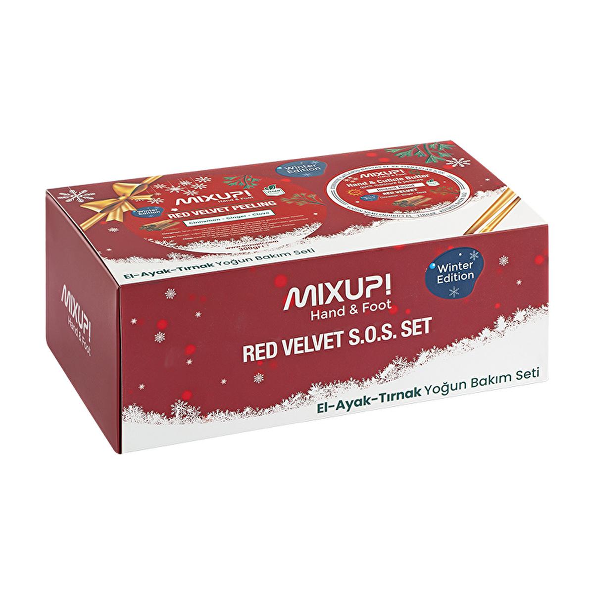 Mixup. Manicure & Pedicure Set - Professional Nail Care at Home with Peeling Cream & Nourishing Butter for Hands and Feet by Beauty Care Bag