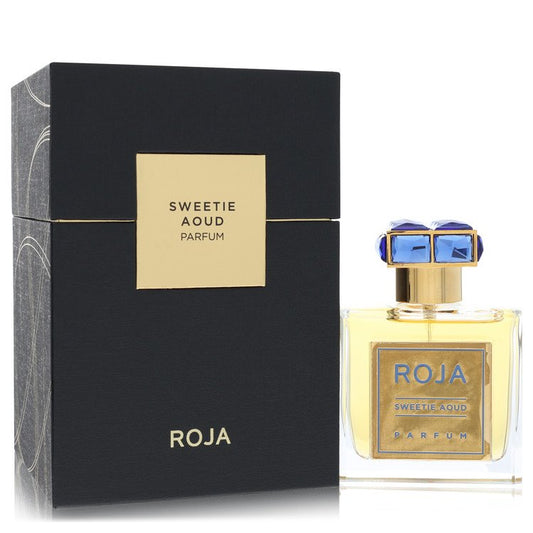 Roja Sweetie Aoud by Roja Parfums Extrait De Parfum Spray (Unisex New Packaging) 1.7 oz for Women by Avera Group