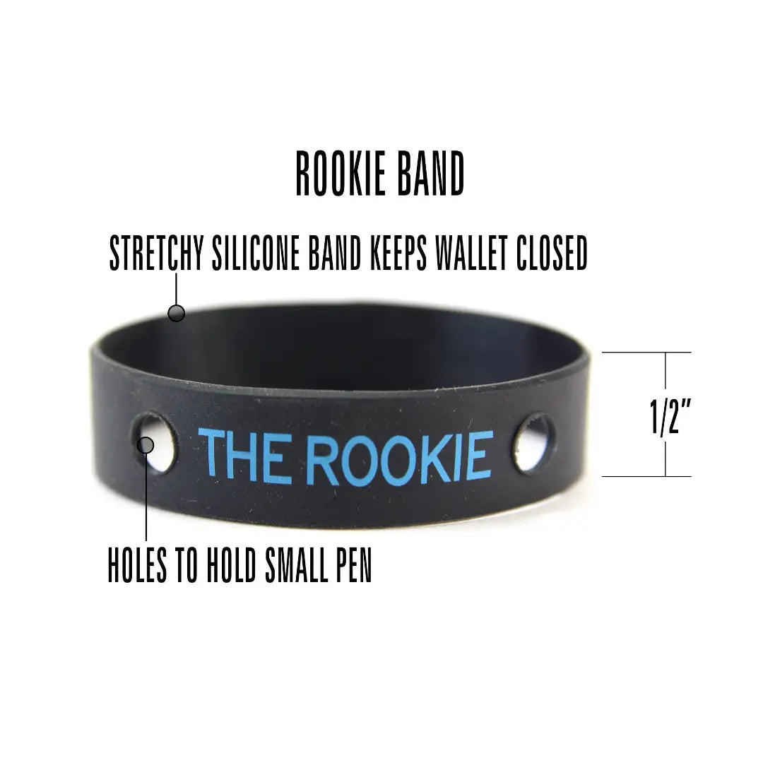 Rookie Wallet Band by Recycled Firefighter