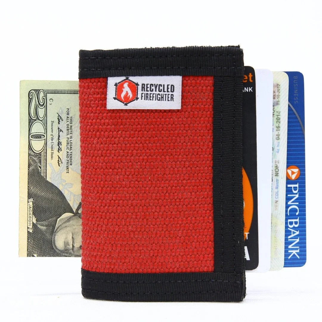 Rookie Wallet - Firehose Edition by Recycled Firefighter
