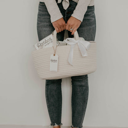 Rope Diaper Caddy by Parker Baby Co.