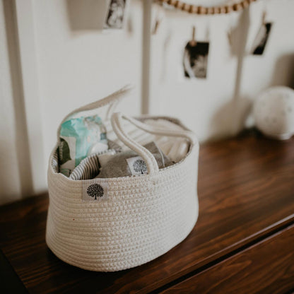 Rope Diaper Caddy by Parker Baby Co.