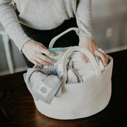 Rope Diaper Caddy by Parker Baby Co.