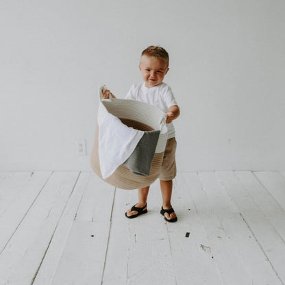 Rope Storage Basket by Parker Baby Co.