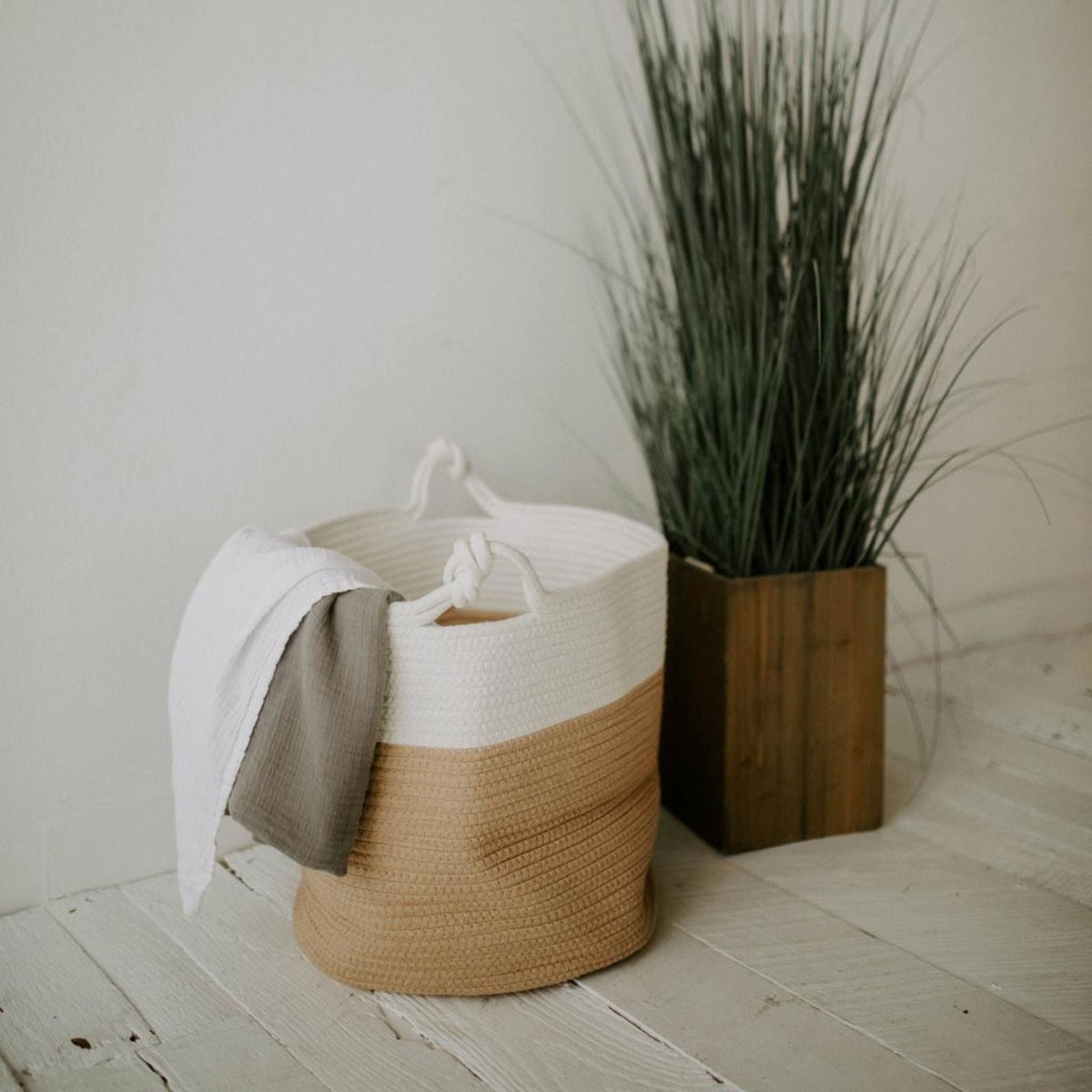 Rope Storage Basket by Parker Baby Co.