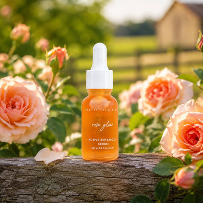 Rose Glow Anti-Aging Face Serum by Pretty farm girl