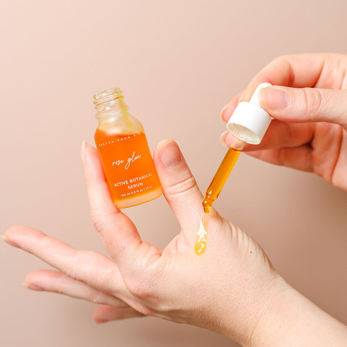 Rose Glow Anti-Aging Face Serum by Pretty farm girl