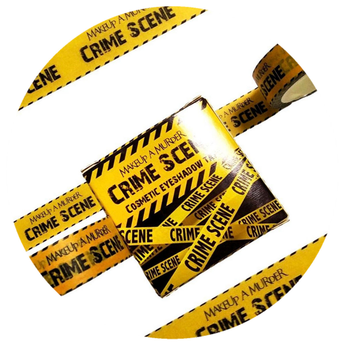 Crime Scene Eyeshadow Tapes by Makeup A Murder, INC