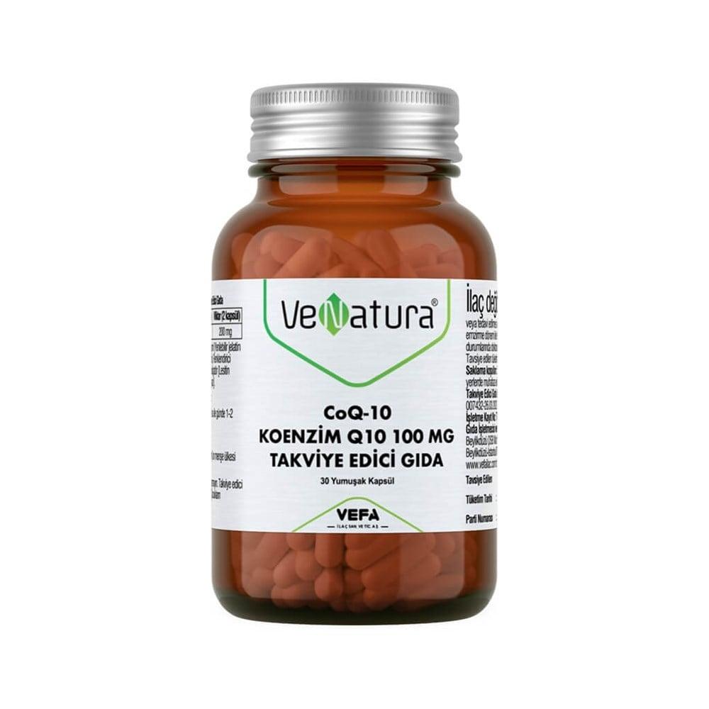 VeNatura Coenzyme Q10 100mg - Antioxidant & Heart Health Supplement, 30 Capsules by Beauty Care Bag