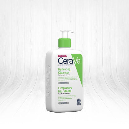 CeraVe Moisturizing Cleanser: Gentle Hydrating Face Wash with Hyaluronic Acid & Ceramides for Dry, Sensitive Skin - 236ml by Beauty Care Bag