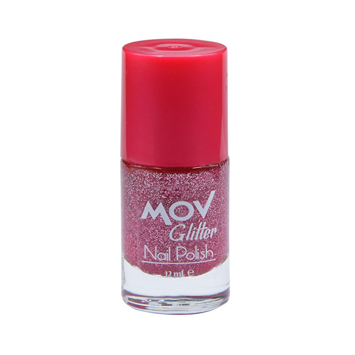 Mov glitter nail polish No 12