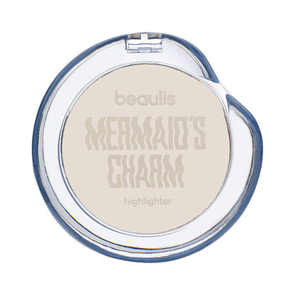Beaulis Mermaid's Charm Highlighter: White Sands Illuminator for Shimmering, Glowing Skin by Beauty Care Bag