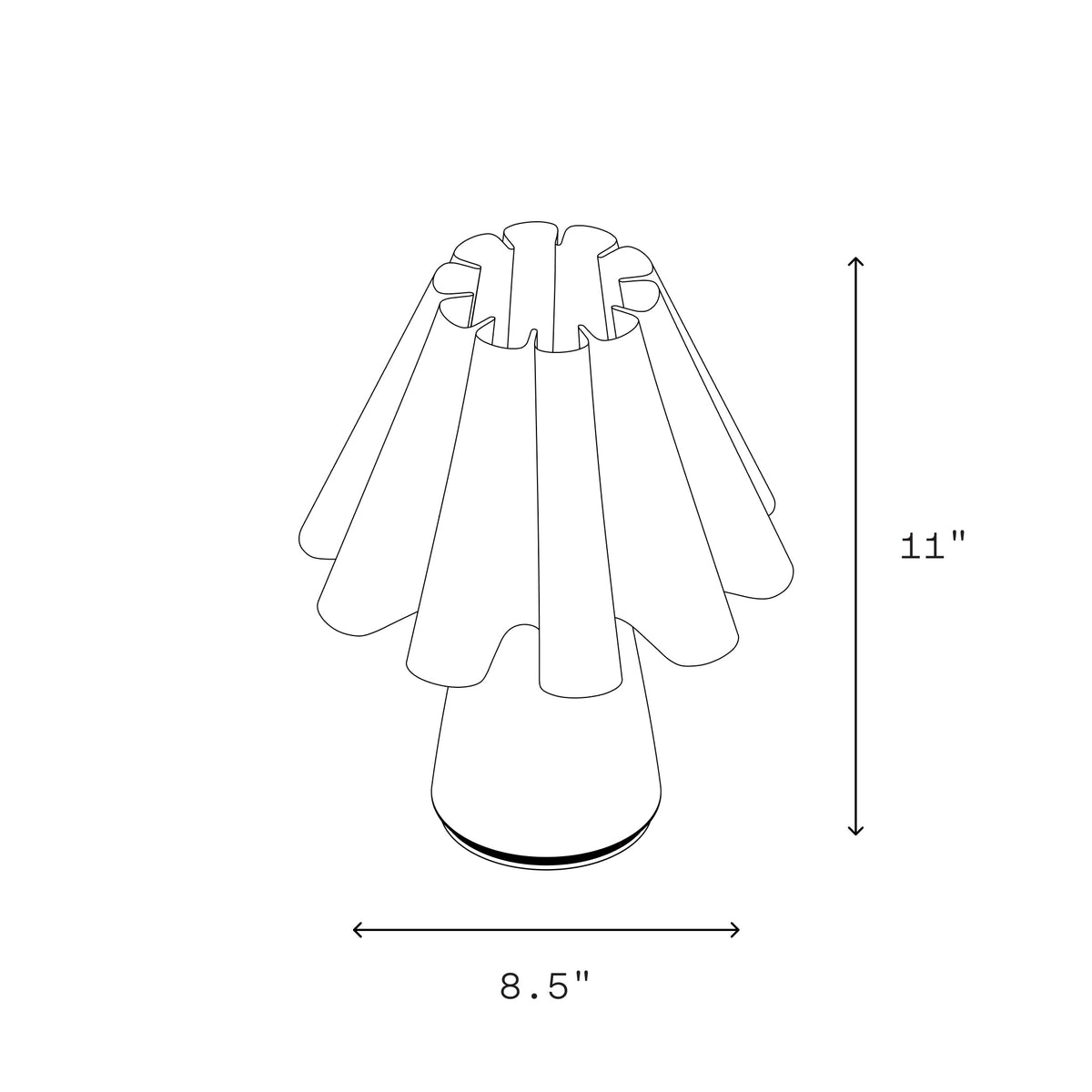 Ruff Lamp by Wooj Design