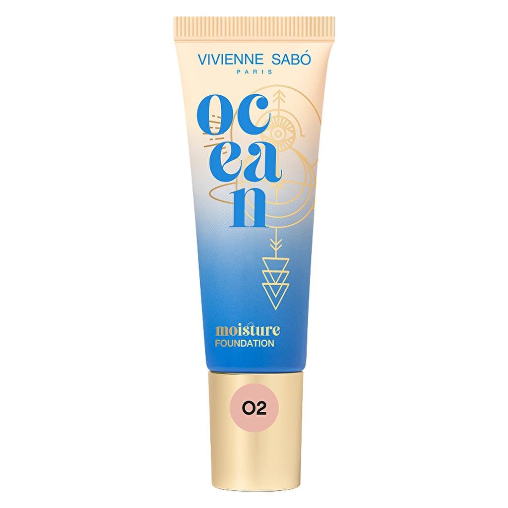 Vivienne Sabo Ocean Moisturizing Foundation 02 Warm Beige 30ml by Beauty Care Bag