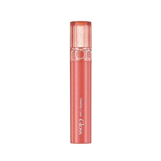 rom&nd Glasting Color Gloss High-Shine Lip Gloss 10 Apricot Sparkle by Beauty Care Bag