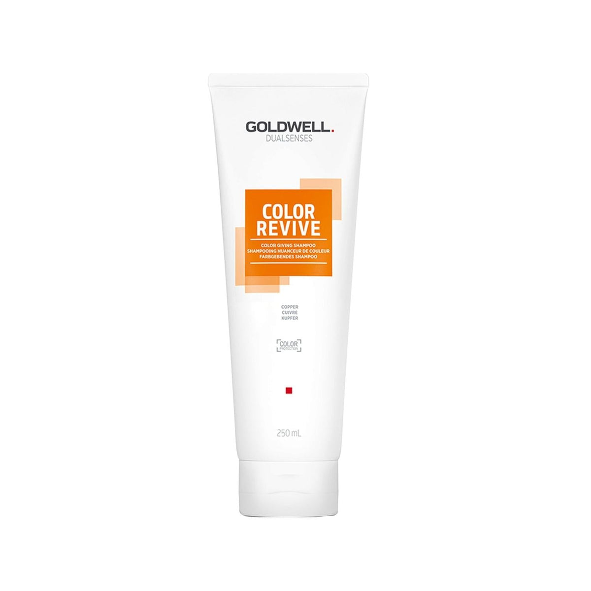 Goldwell Dualsenses Color Revive copper shampoo for red and copper hair, 8.45 fl oz
