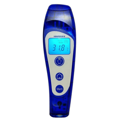 VisioFocus Pro: Non-Contact Forehead Thermometer - Hygienic, Accurate Fever Detection for Baby & Family by Beauty Care Bag