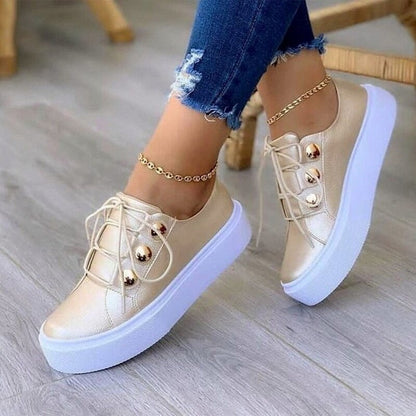 Light Breathable Female Running Shoes Casual Women Vulcanized Shoes by Coffee Jasper